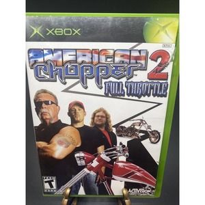 American Chopper 2 Full Throttle Microsoft Xbox 2005 Complete